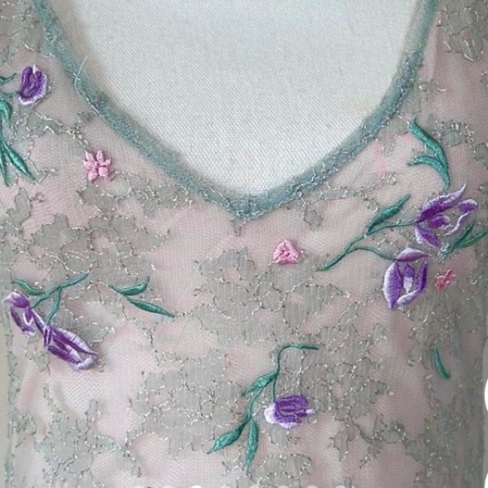 Fairy Lace Slip Dress Vintage Victoria’s Secret - Picture 8 of 13